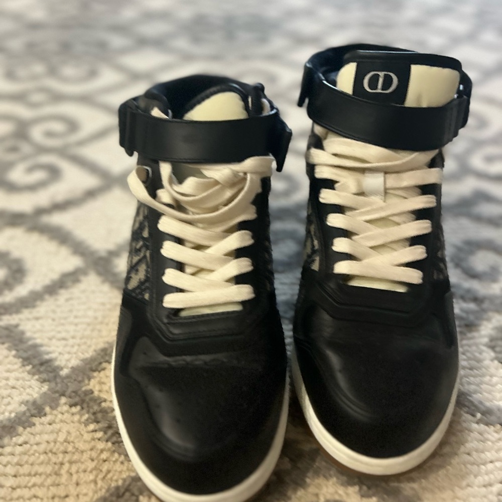 Dior Black and White Athletic Shoes